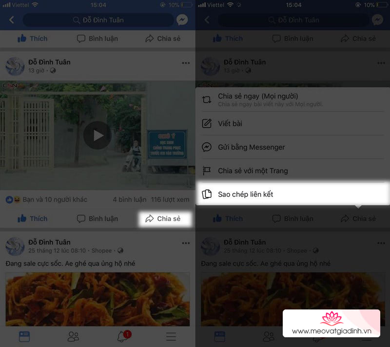 tải video facebook