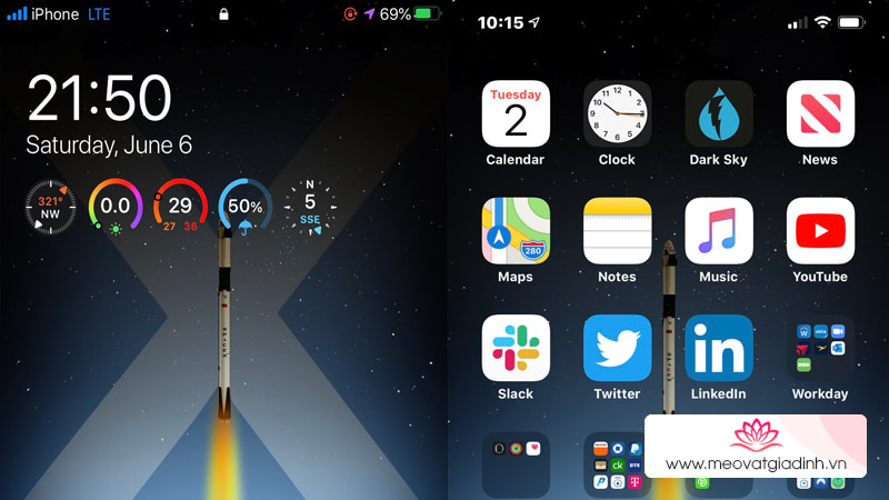 Mời tải hình nền iPhone kỷ niệm sự kiện SpaceX đưa con người ra vũ trụ