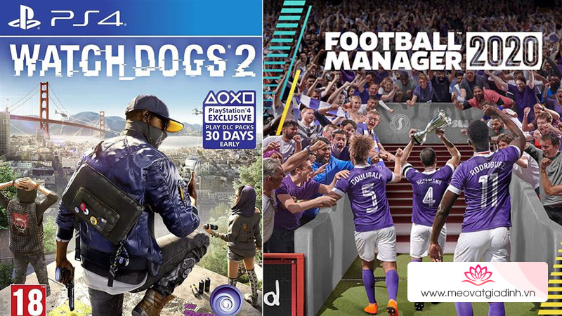 Nhận ngay hai tựa game Watch Dogs 2 và Football Manager đang miễn phí