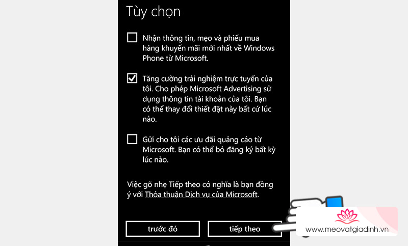 Xác nhận lần nữa số điện thoại của bạn.