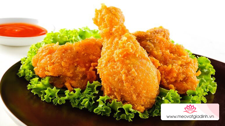 Cách làm gà rán vị như gà KFC siêu ngon cực dễ làm tại nhà