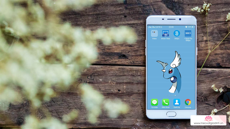 Trang trí giao diện smartphone của bạn theo phong cách Pokemon tuyệt đẹp!
