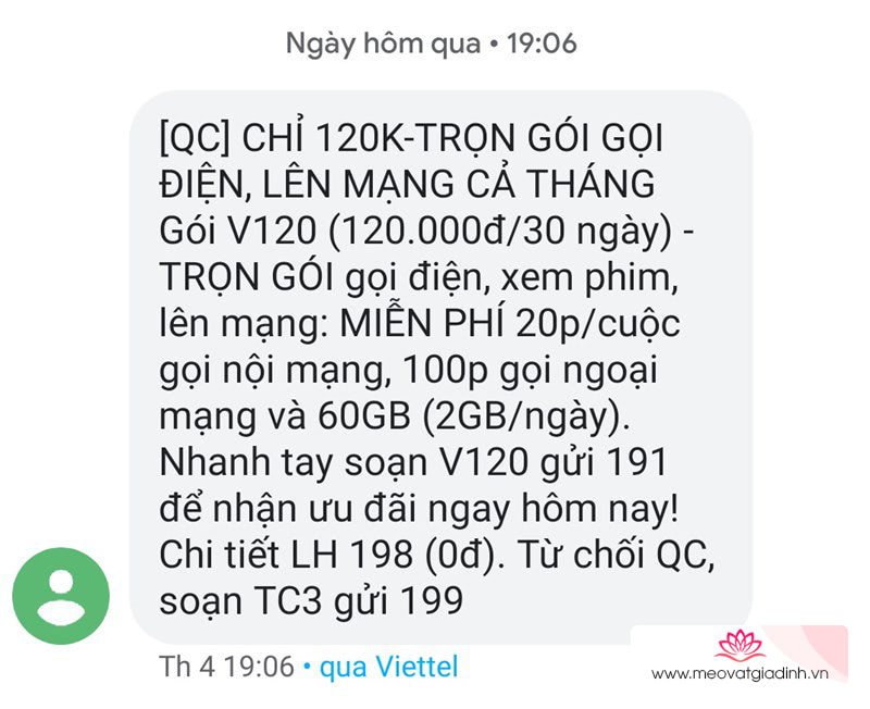 Truy cập Internet, nghe và gọi thả ga với gói cước 4G giá 