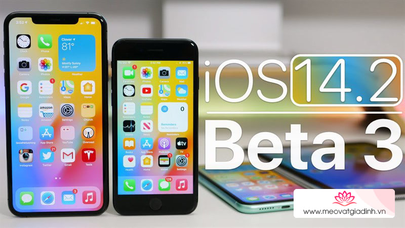 Xài iOS 14.2 còn nóng và lag, nâng cấp ngay iOS 14.2 Beta 3 để sử dụng ổn định và khắc phục các lỗi trước kia