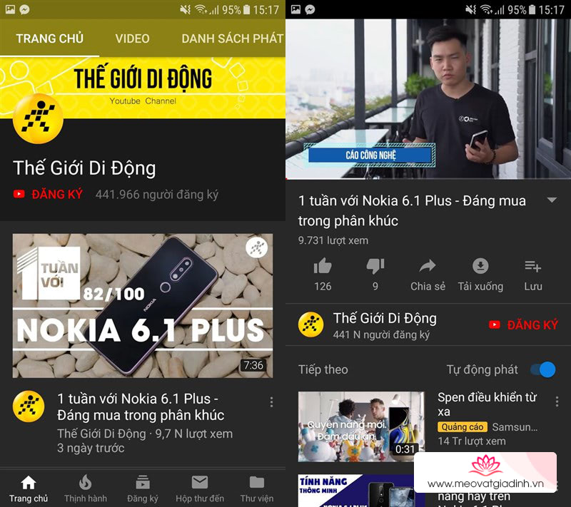 YouTube Android cập nhật chế độ Dark Mode, đây là cách kích hoạt