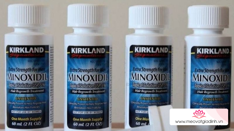 Một số tác dụng phụ khi dùng minoxidil