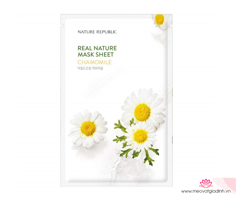 Nature Republic Real Nature Mask Sheet - CHAMOMILE