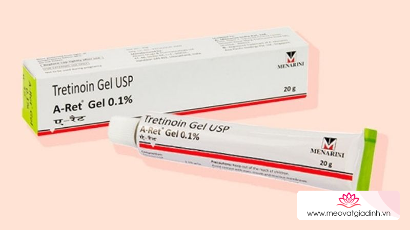 Sản phẩm Tretinoin Gel USP Aret Ấn Độ