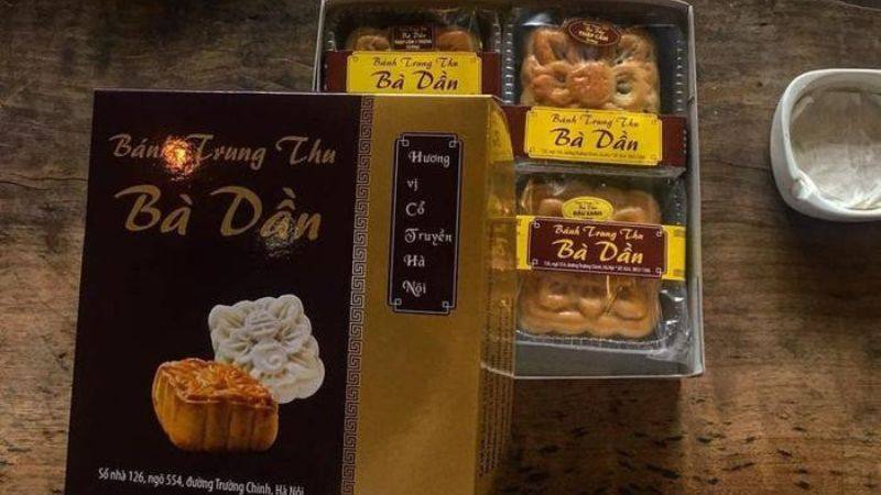 Bánh Trung Thu Bà Dần là thương hiệu bánh truyền thống đã tồn tại từ rất lâu