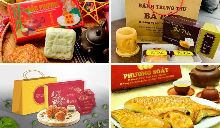 Tổng hợp 4 hàng bánh Trung Thu truyền thống nổi tiếng tại Hà Nội