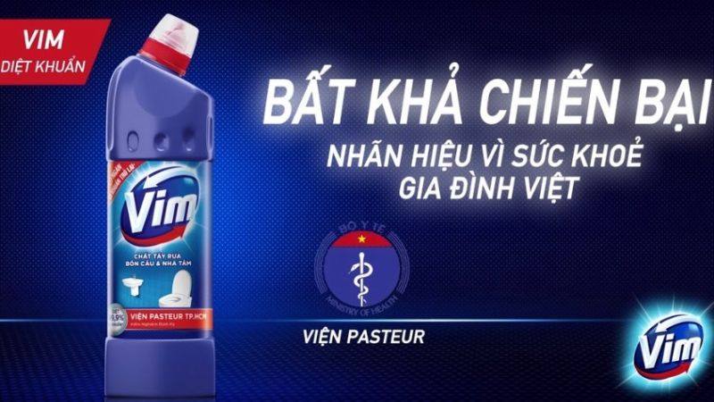 Nước tẩy bồn cầu & nhà tắm VIM diệt khuẩn