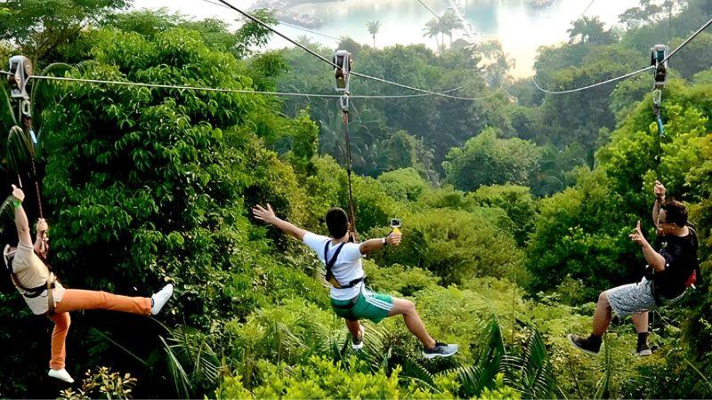 Trượt cáp Zipline