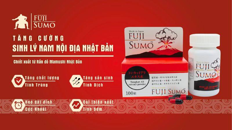 Sản phẩm tăng cường sinh lý nam của Nhật Fuji Sumo