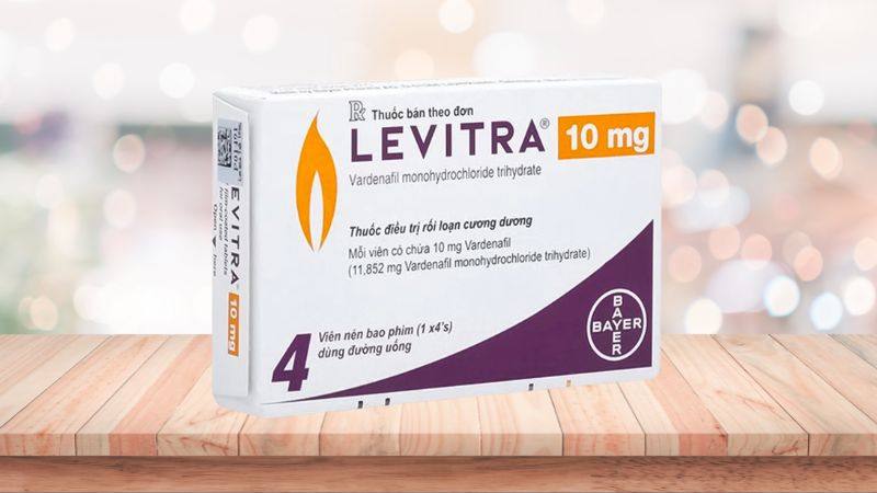 Giảm rối loạn cương dương với thuốc Levitra