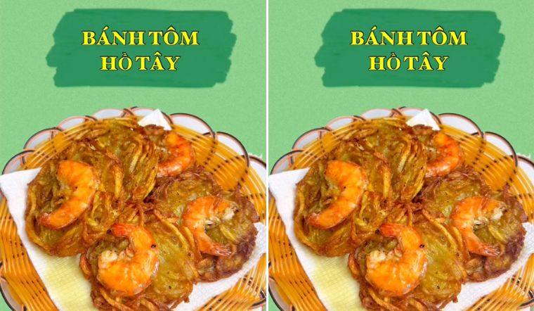 Vào bếp trổ tài làm bánh tôm Hồ Tây chiêu đãi cả nhà