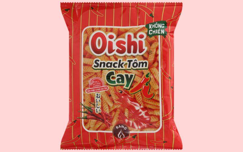 Snack vị tôm cay Oishi