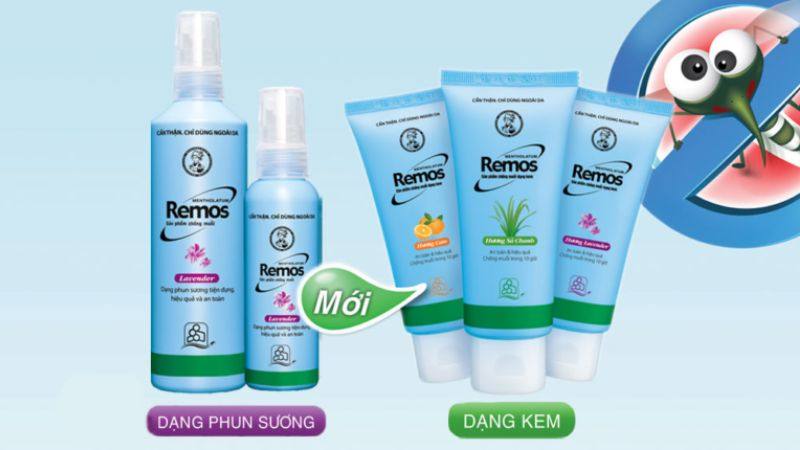 Xịt muỗi cho bé Remos Rhoto Baby