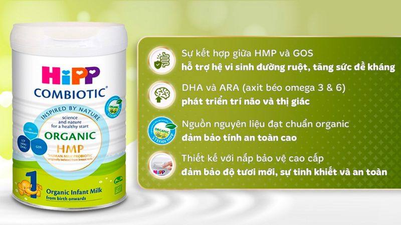 Sữa HiPP Organic Combiotic