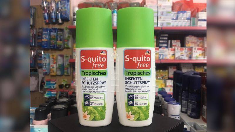 Xịt Chống Muỗi S-quito Free Tropisches Insektenschutzspray