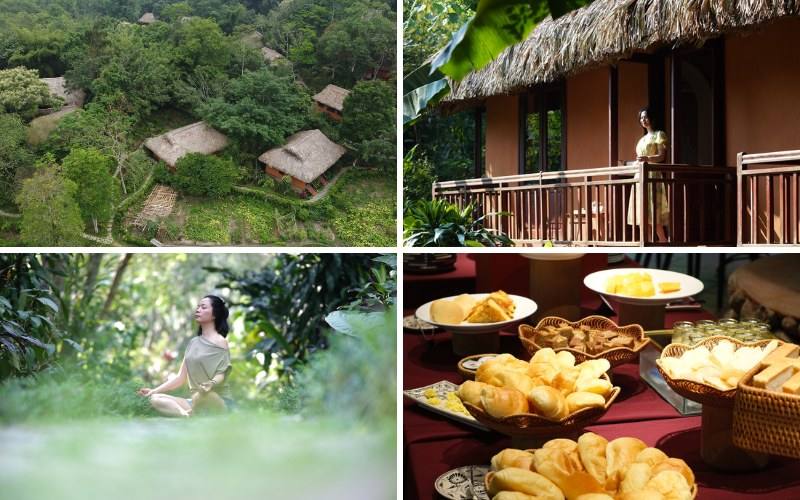 Panhou Retreat nằm giữa những ngọn đồi trùng điệp của vùng núi Tây Bắc