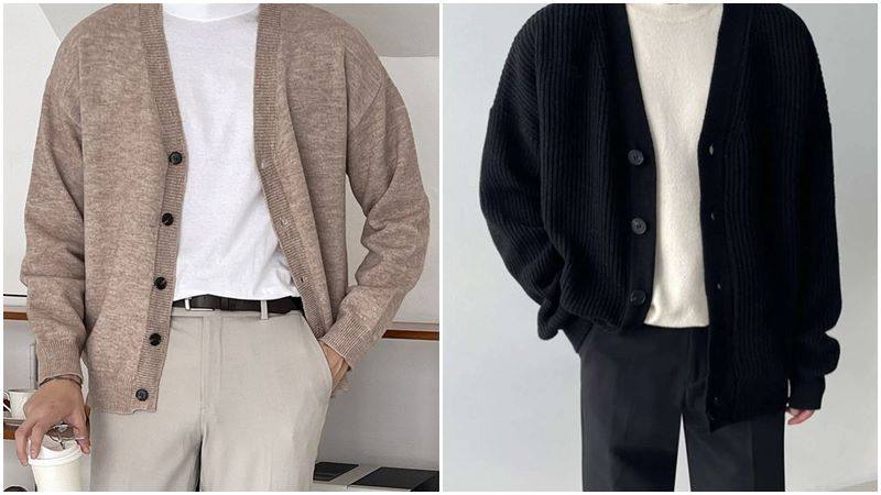 Giữ ấm với áo khoác cardigan