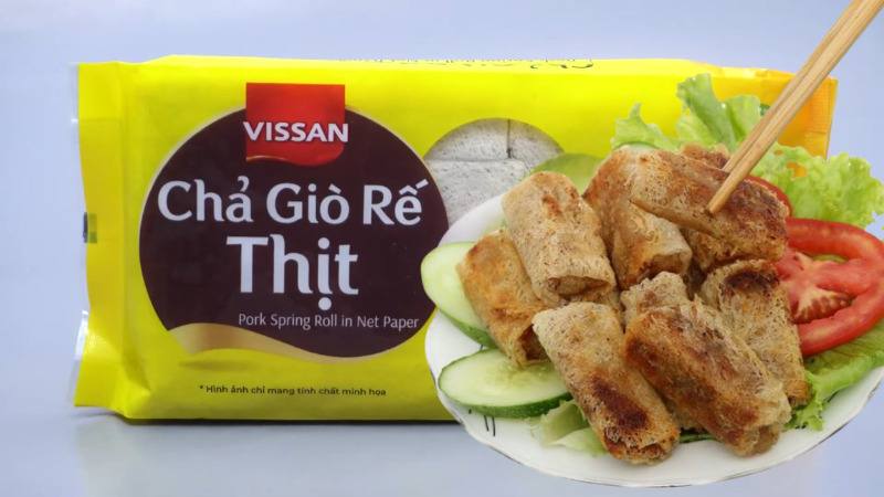 Chả giò rế thịt Vissan