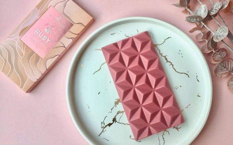 Thanh chocolate valentine loại ruby