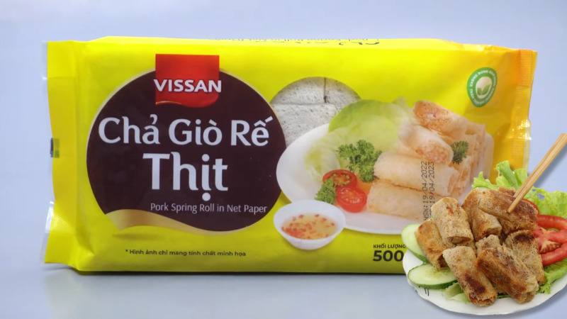 Chả giò rế thịt Vissan