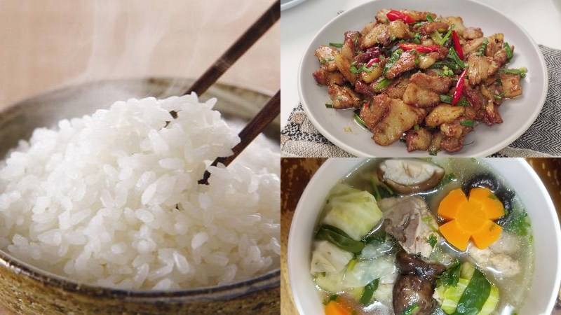 Thực đơn cơm trưa văn phòng: Khoai lang luộc, salad ức gà, táo