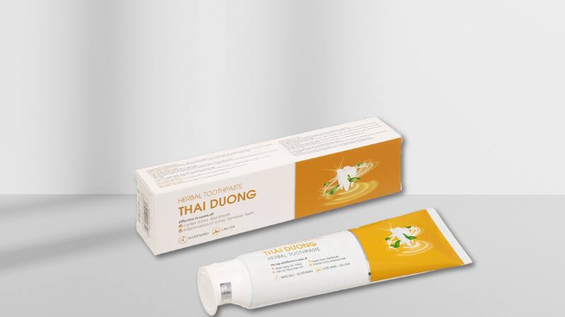 Kem đánh răng dược liệu Thái Dương 100g