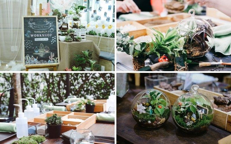 Terrarium - 9x Garden: Workshop làm chậu tiểu cảnh trong bình thủy tinh