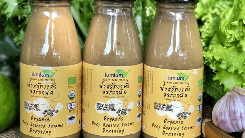 Sốt mè rang hữu cơ Lumlum Organic