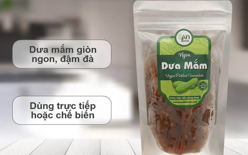 Dưa mắm HAI AN túi 250g